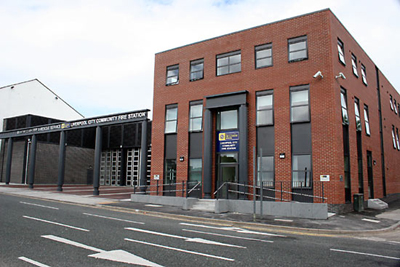 Fire station tannoy system